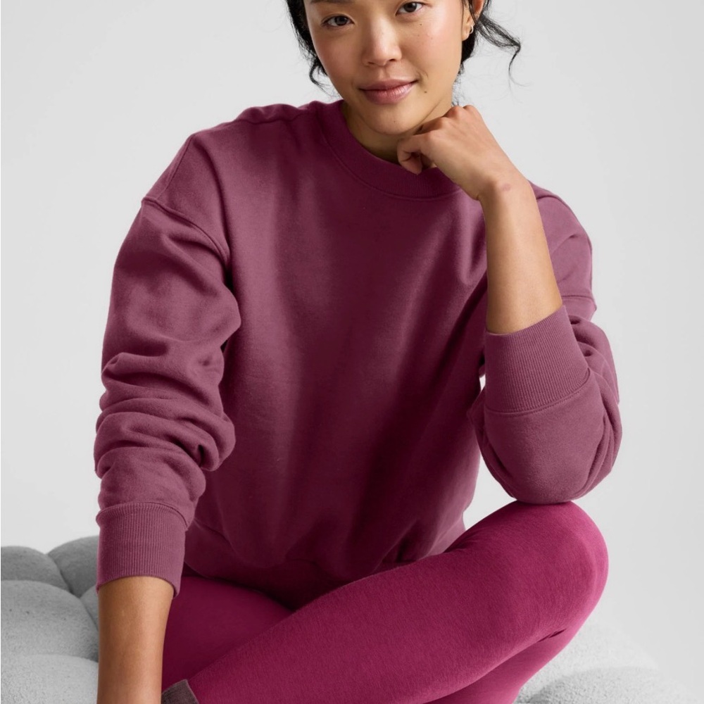 Michael Lauren Mauve Crewneck Sweatshirt Size Small